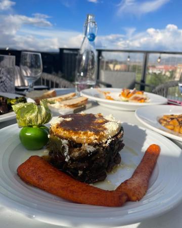 Food at Devil's Kitchen Rooftop