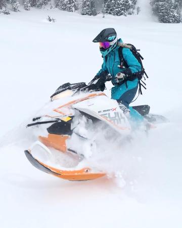 Snowmobiling on the Grand Mesa