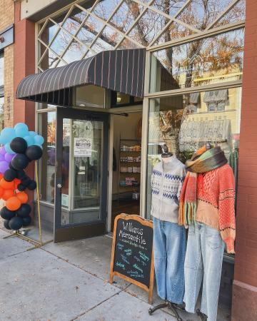 Storefront of Williams Mercantile