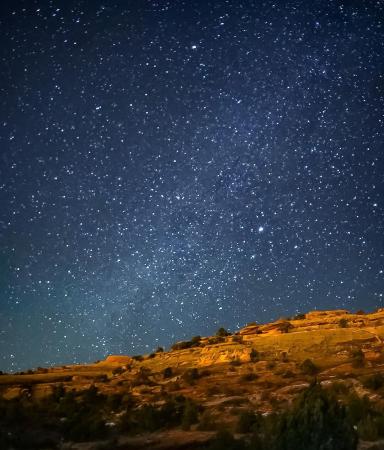 View of the Stars over Colorado National Monument