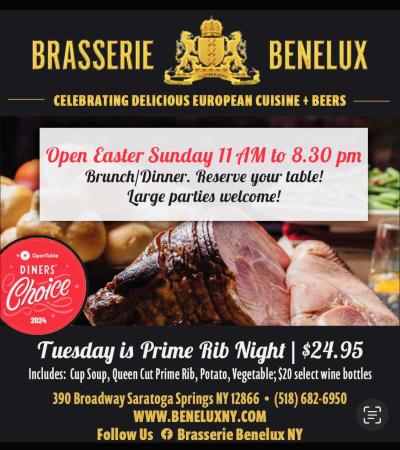 brasserie easter 2025
