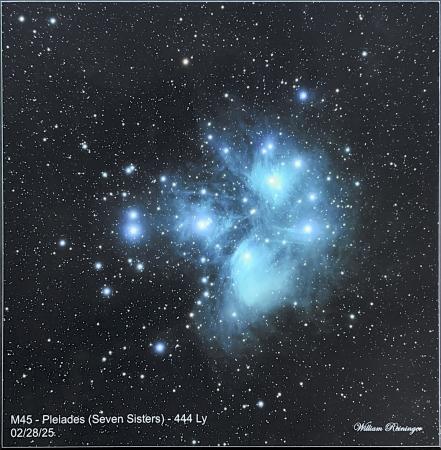 Pleiades (Seven Sisters) By William Reininger