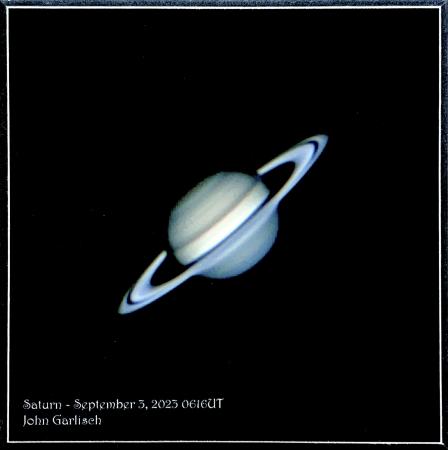 Saturn By John Garlisch