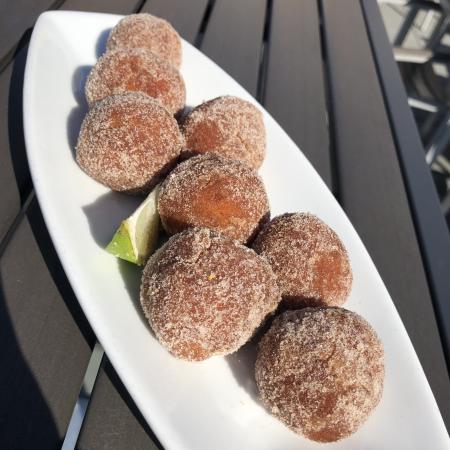 Image of eight 'Drunken Donuts' from The FIFTH.