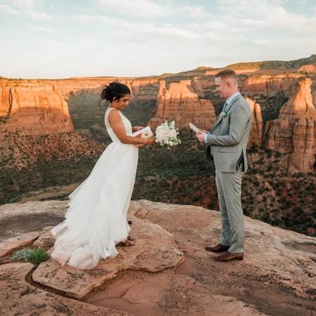 Wedding at Colorado National Monument