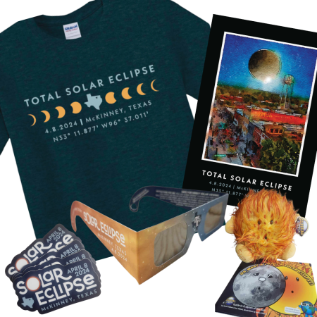 McKinney Solar Eclipse merchandise