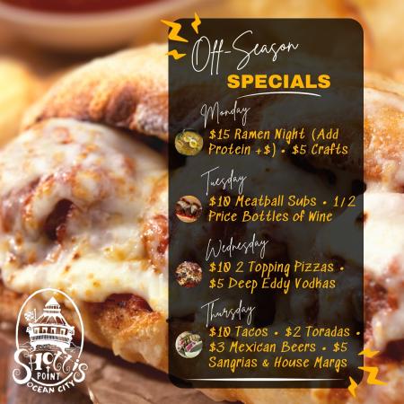 Shottis Point Specials