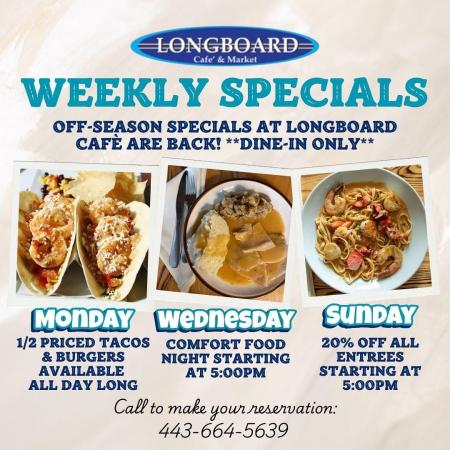 Long Board Specials