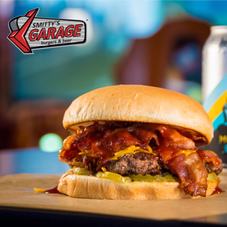 The Garage: BBQ Bacon Theta Burger