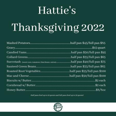 Hattie's Thanksgiving 2