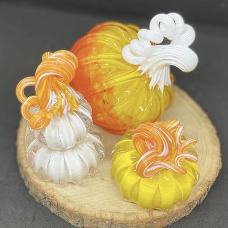 Tacoma Glassblowing Studio Pumpkins