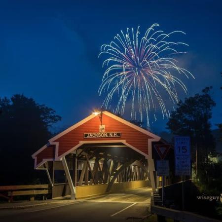 Fireworks Over Jackson Village