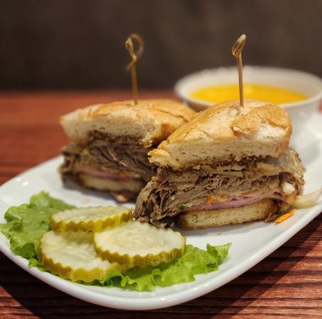 Sandwich at Rockslide Restaurant and Brewery