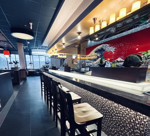 View of the Bar at Jjang Korean BBQ at Mesa Mall