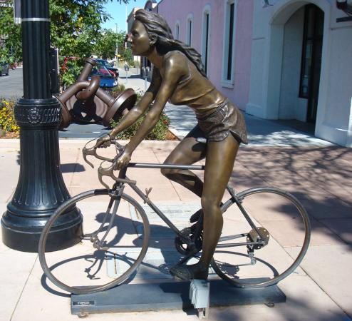 Bicycle Sculpture Downtown Grand Junction