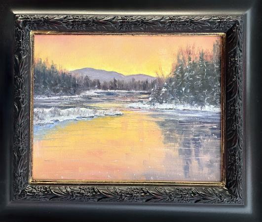 River Glow by John Edwards