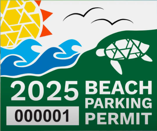 2025 Beach Parking Permit