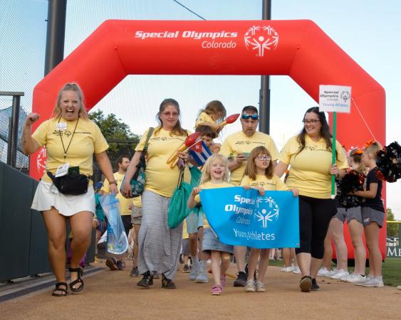 Special Olympic Athletes