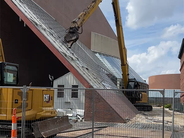 Glass Arcade Demolition