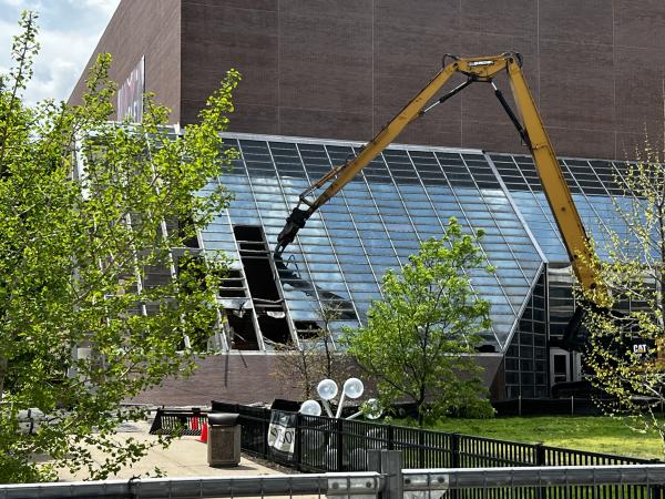 Glass Arcade Demolition