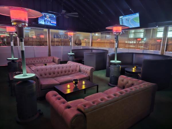Match Cigar Bar Heated Patio