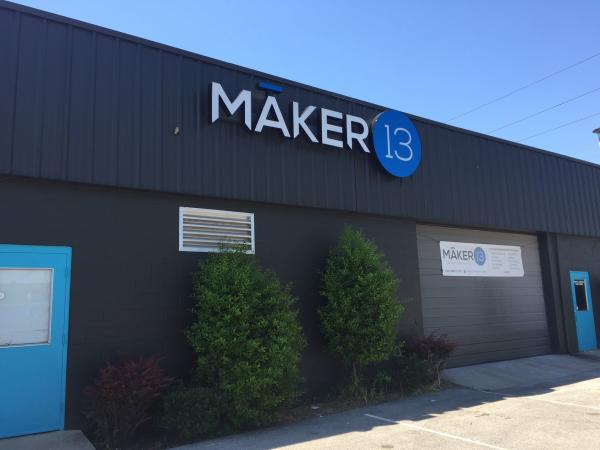Maker 13 Outside of Building
