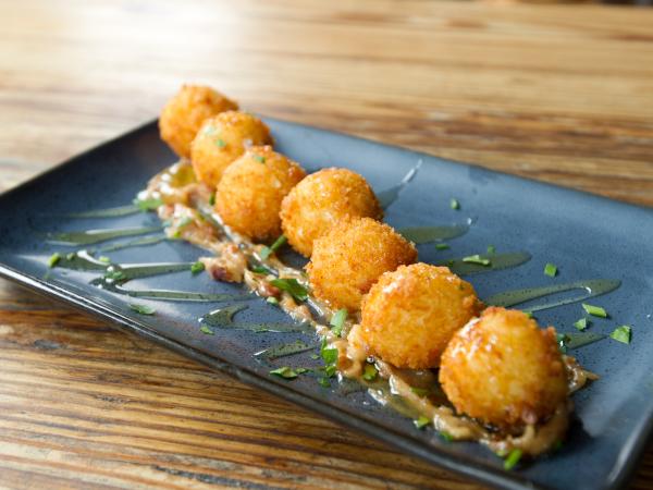The Exchange Goat Cheese Fritters