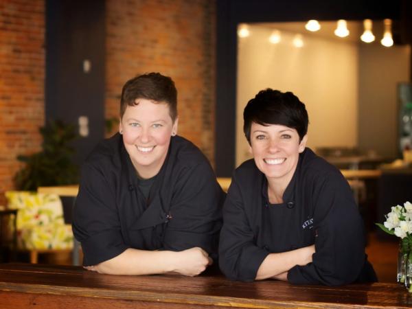 Anne and Jen - Owners of The Kitchen