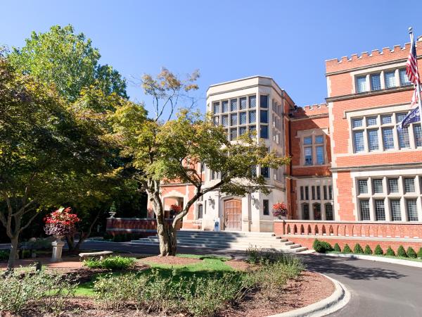 Front of Jeffrey Mansion