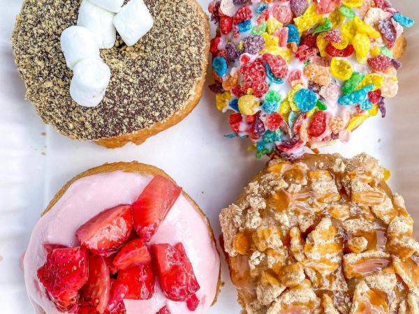 Donuts from Donna's Delicious Dozen