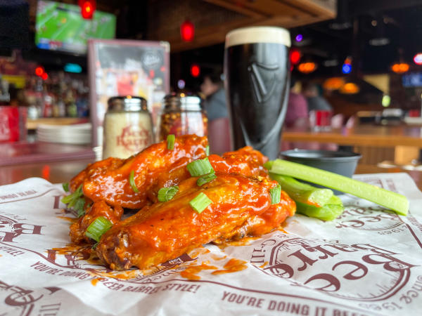 Beer Barrel Wings - Jameson Irish Whiskey