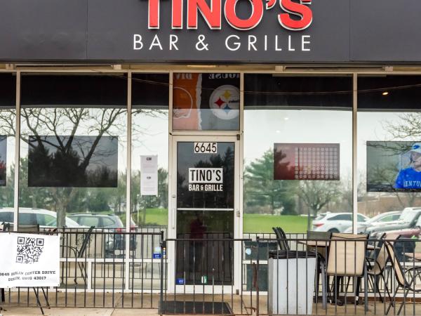 Tino's Bar & Grille Entrance