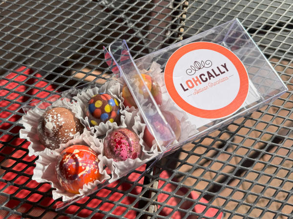 Our CupCakery Lohcally Artisan Chocolates