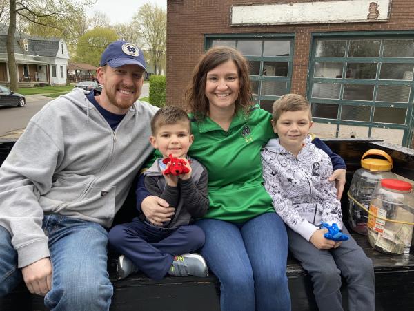 Amanda Shoup and her family