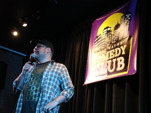 Comedian Antonio Aguilar takes the stage at Fort Wayne Comedy Club