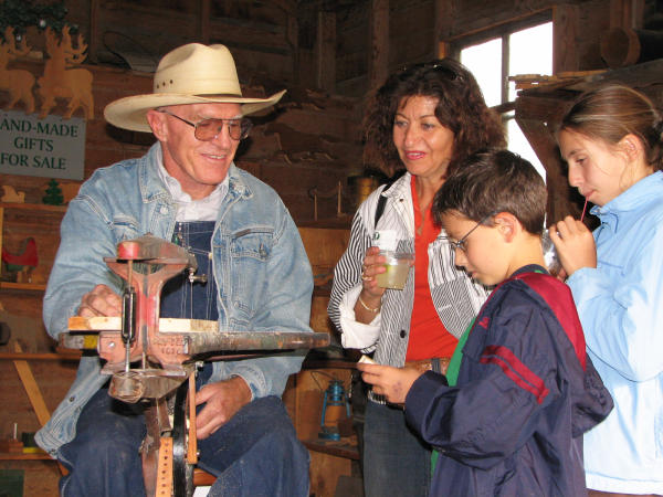 Wood Working at Cross Orchards