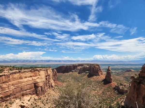 View of the Colorado National Monument