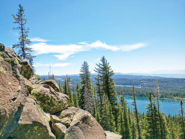 View of the Grand Mesa and Lakes