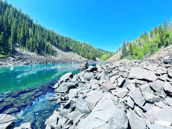 View of Lost Lake on the Grand Mesa