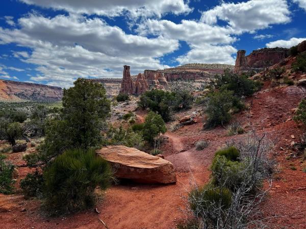 View of Monument Canyon from Bottom