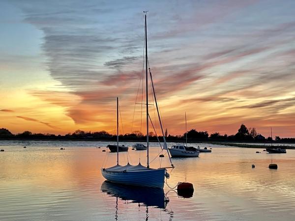 Chichester Harbour at Sunset