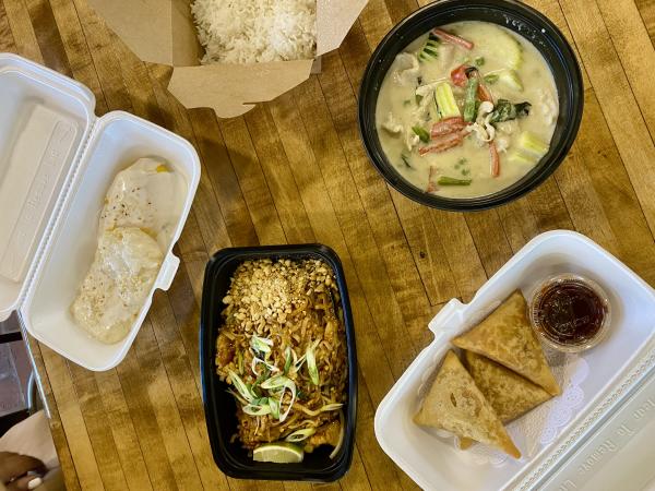 Asian food at the Broad Street Market in Harrisburg, PA