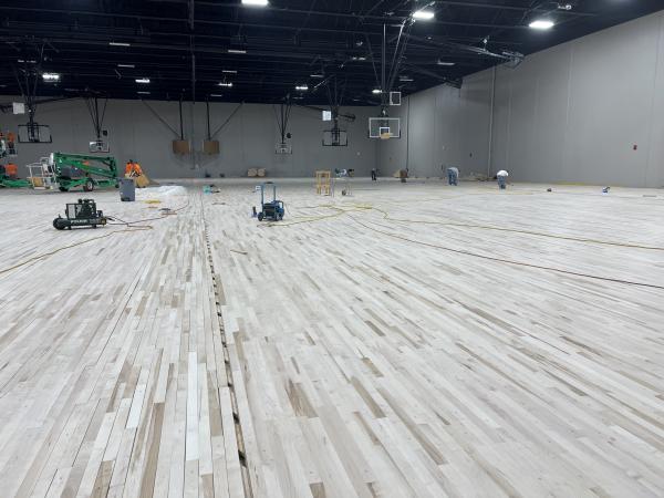 Multi-Purpose Sports Venue _ Flooring Installation June 2024
