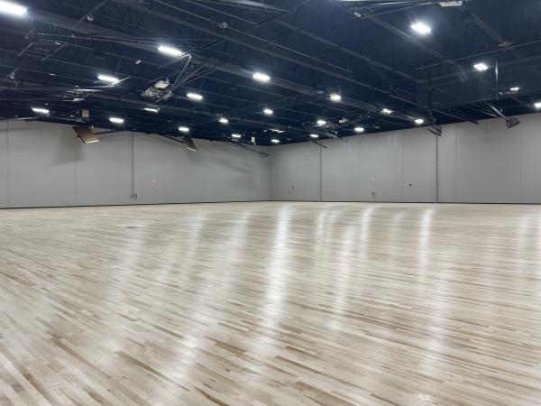 HMCC Expansion, Construction- Gym Floor July 2024