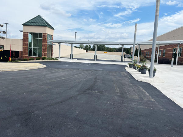 Covered Walkway Hickory Metro Convention Center Expansion & Renovation