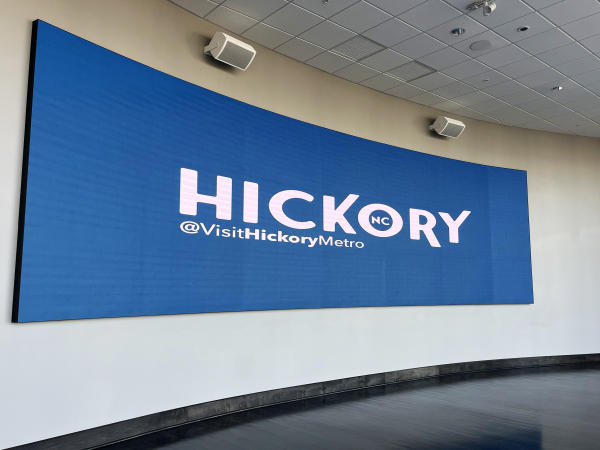 Big Screen Hickory Metro Convention Center Expansion & Renovation
