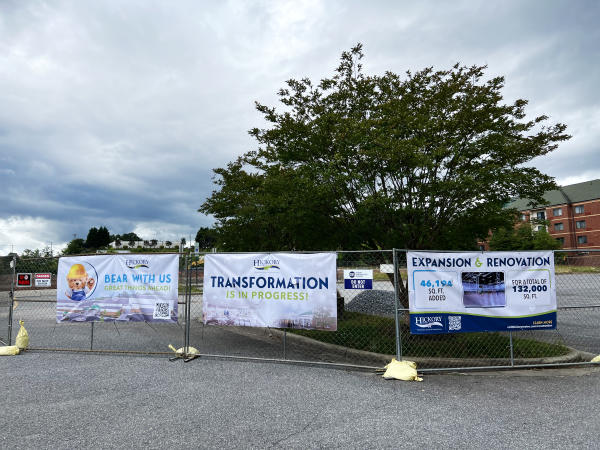 Way Finding Signs for Construction
