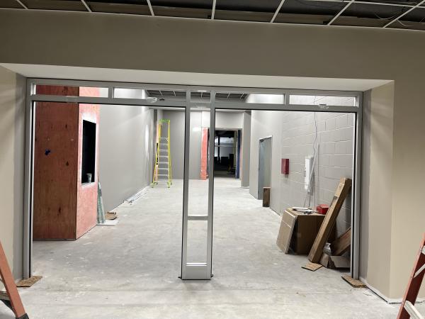 Catawba Room - Door Frames - Construction - November 2023