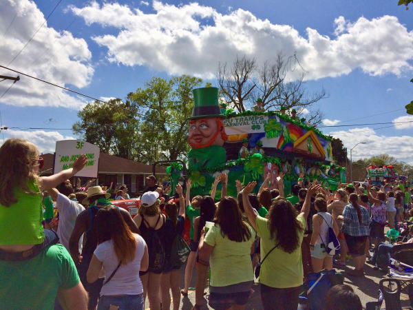 Old Metairie St. Patrick's Parade