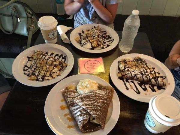 Gluten-free dessert crepes from The French Market